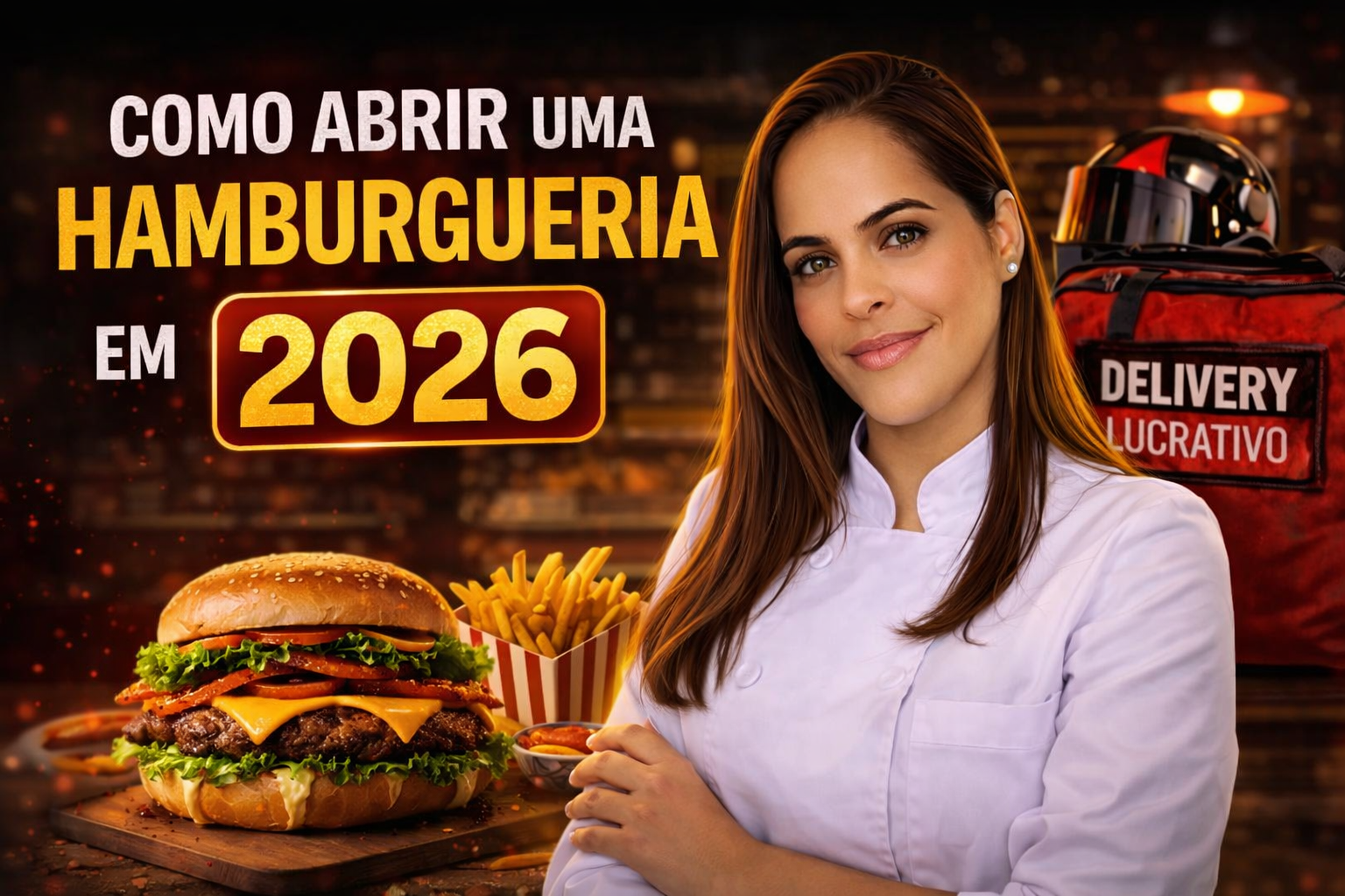 Como abrir uma hamburgueria em 2026