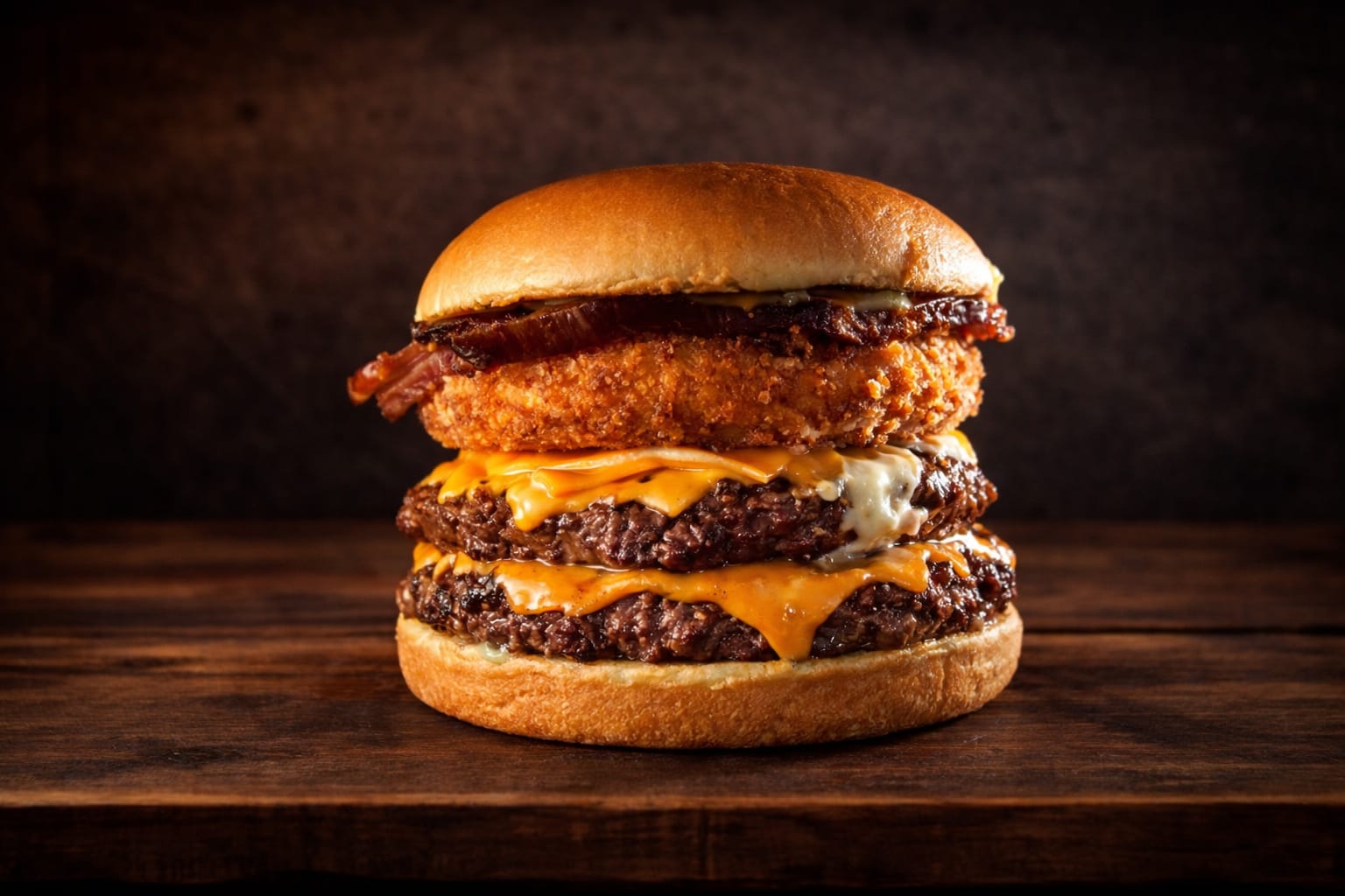 Hamburguer empanado